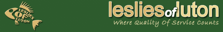 Carp fishing tackle from Leslies of Luton